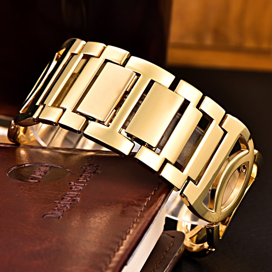 Women's Wide Bracelet Quartz Watches