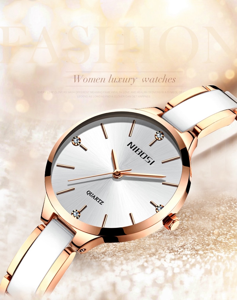 Women's Ceramic Bracelet Watches