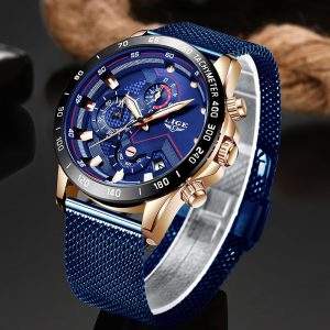 Men's Classic Quartz Waterproof Watches