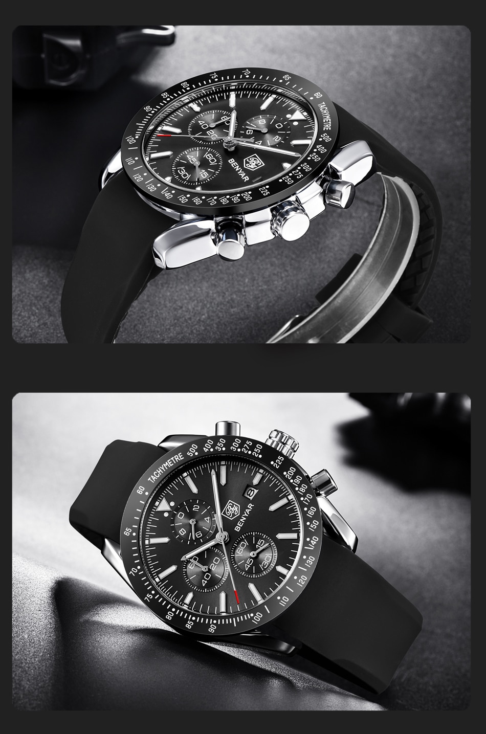 Men's Luxury Leather Watches